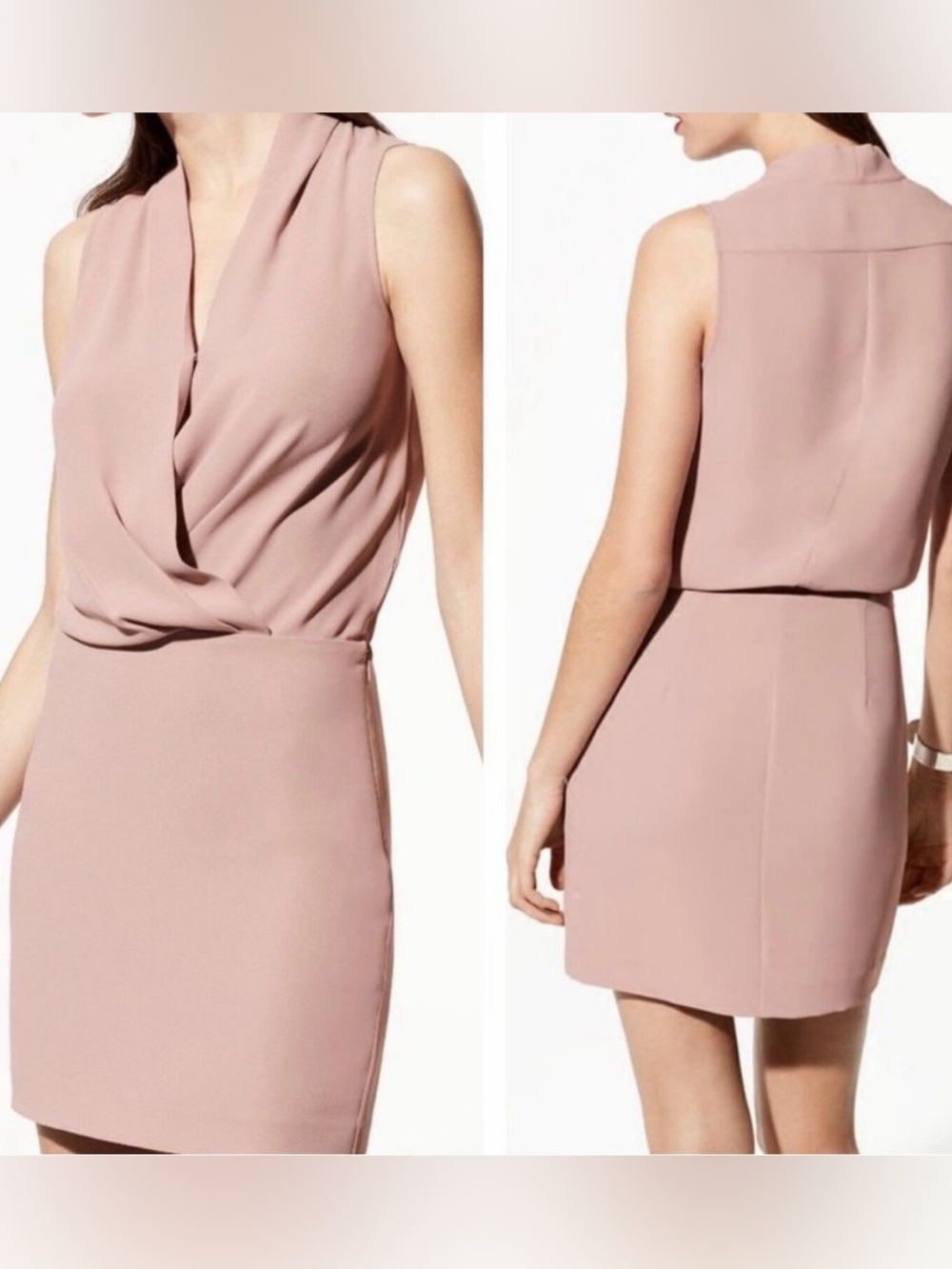 Babaton Pheonix Dress Mauve Pink